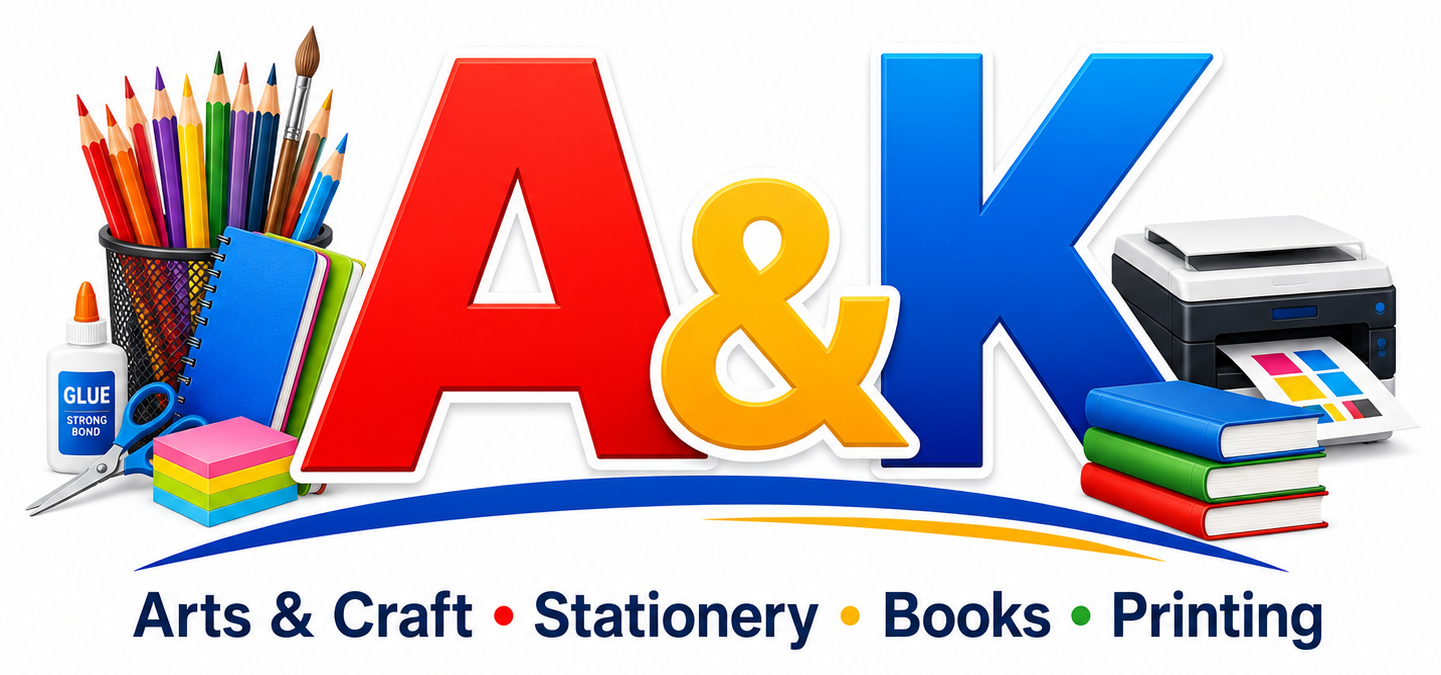 A&K - Arts & Craft, Stationery, Books & Printing