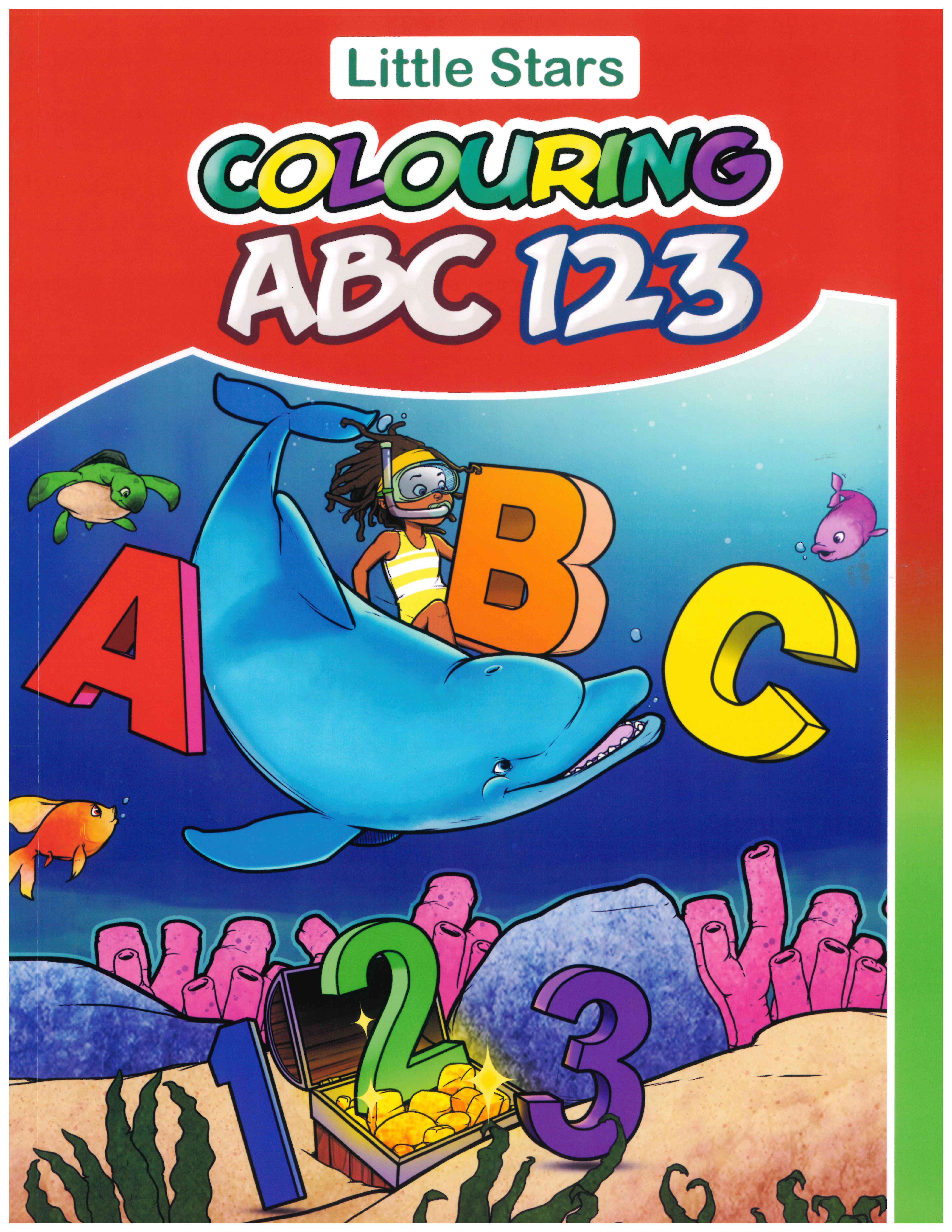 Little Stars Coloring ABC 123